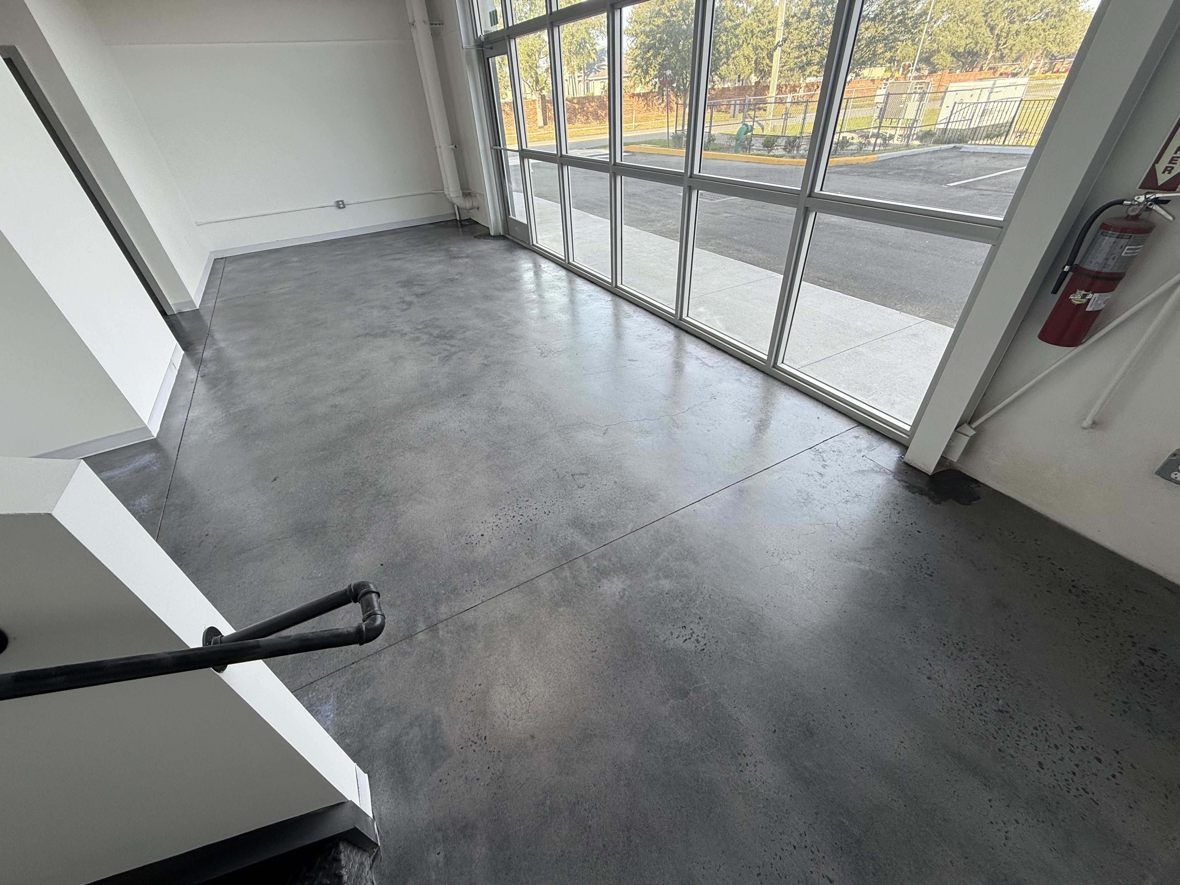 Commercial flooring project